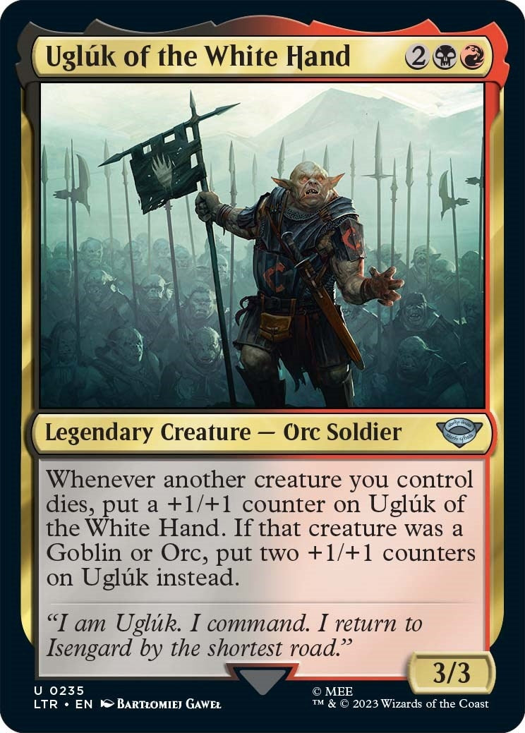 Image for Ugluk of the White Hand (235) - Magic: The Gathering