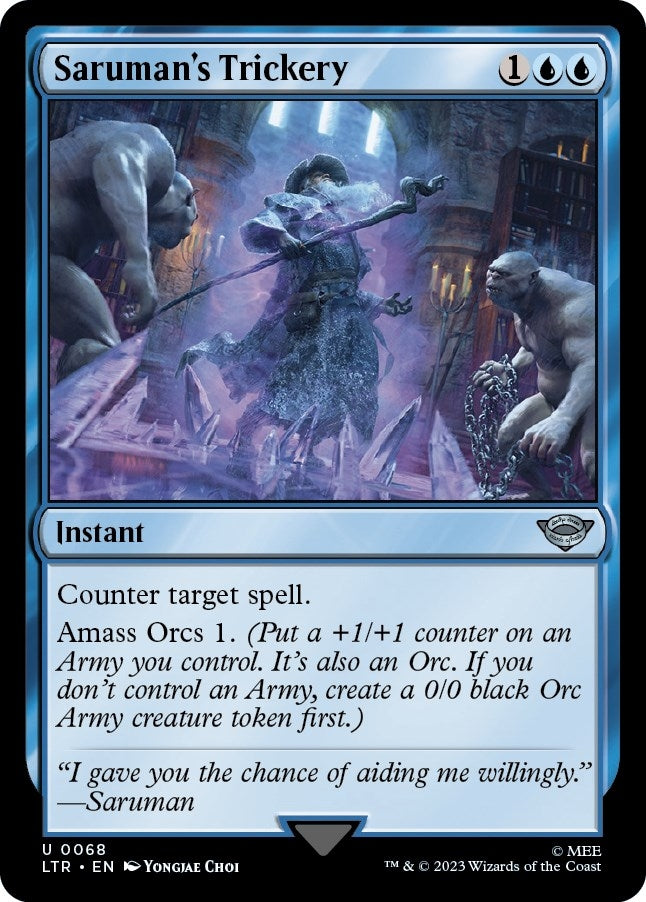 Image for Saruman's Trickery (68) - Magic: The Gathering