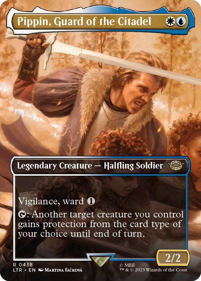 Image for Pippin, Guard of the Citadel (Borderless) (438) - Magic: The Gathering