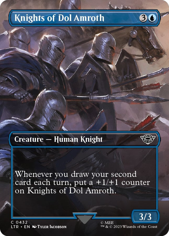 Image for Knights of Dol Amroth (Borderless) (432) - Magic: The Gathering