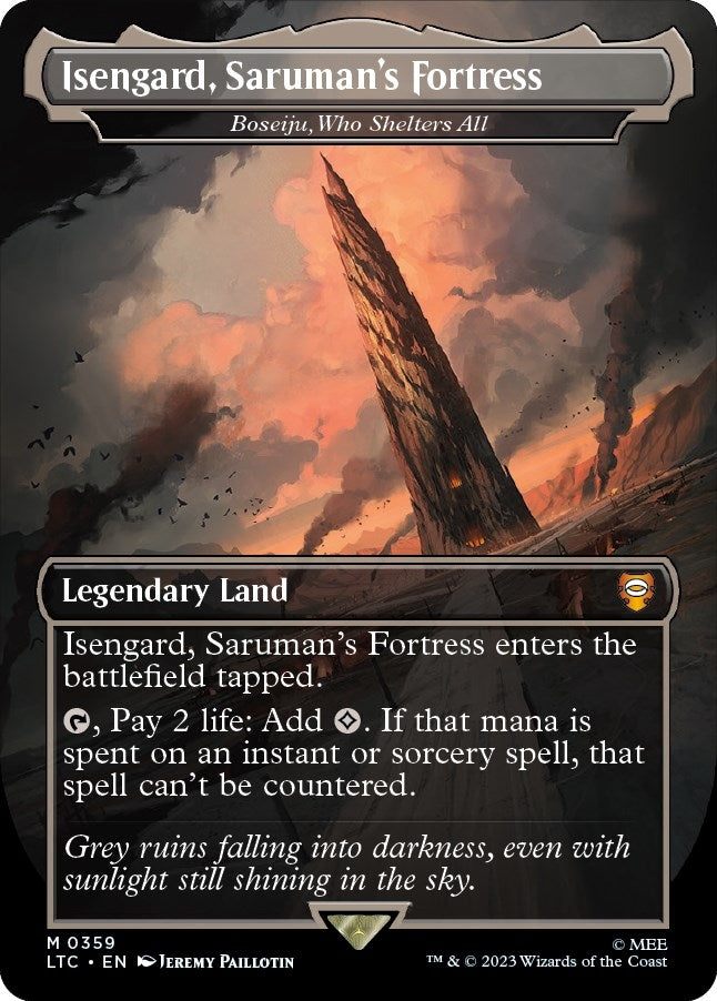Image for Isengard, Saruman's Fortress - Boseiju, Who Shelters All (359) - Magic: The Gathering