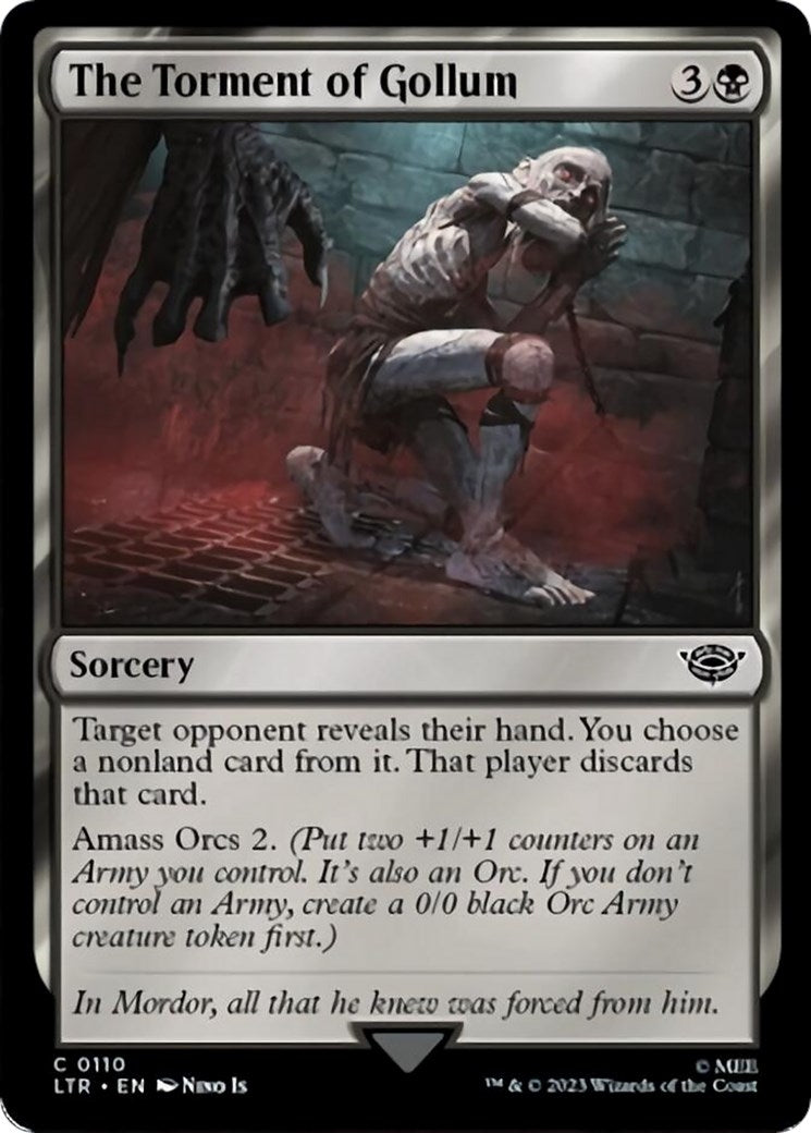 Image for The Torment of Gollum (110) - Magic: The Gathering