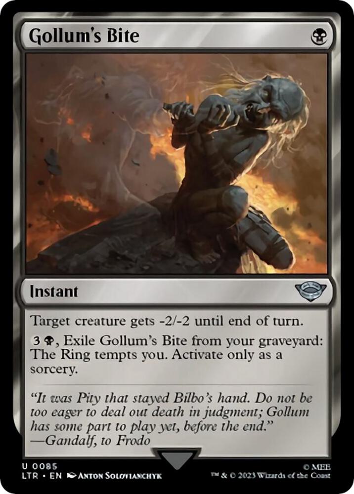 Image for Gollum's Bite (85) - Magic: The Gathering