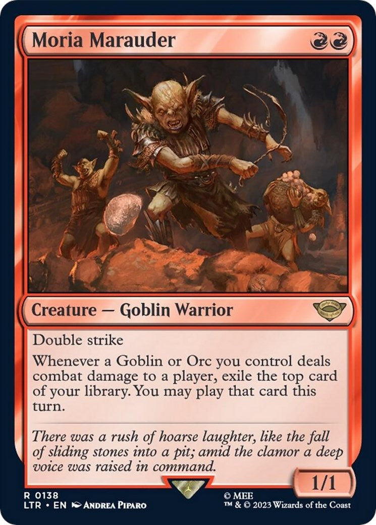 Image for Moria Marauder (138) - Magic: The Gathering