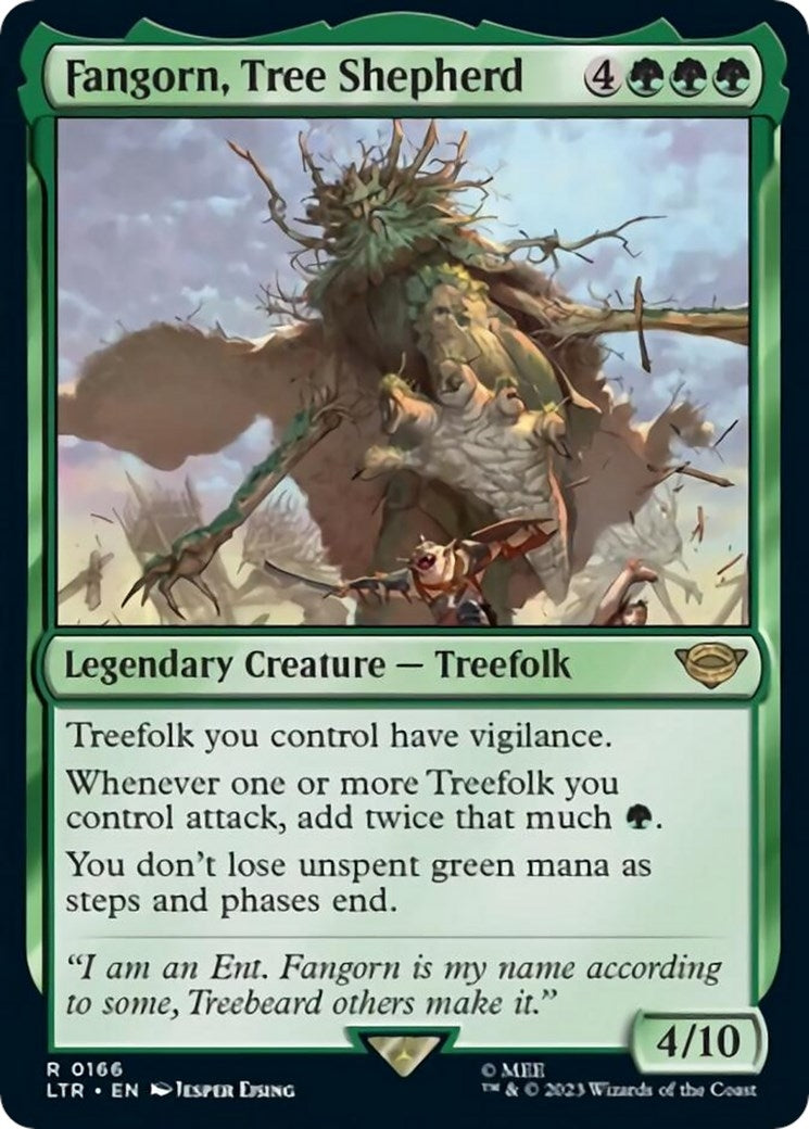 Image for Fangorn, Tree Shepherd (166) (LTR) - Magic: The Gathering