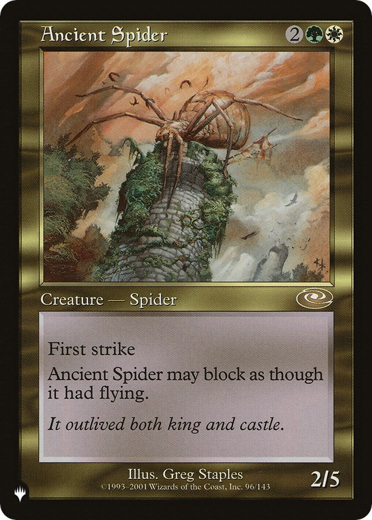 Image for Ancient Spider (96/143) (LIST) - Magic: The Gathering