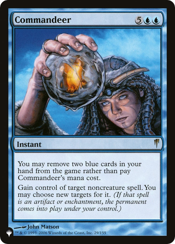 Image for Commandeer (29/155) - Magic: The Gathering