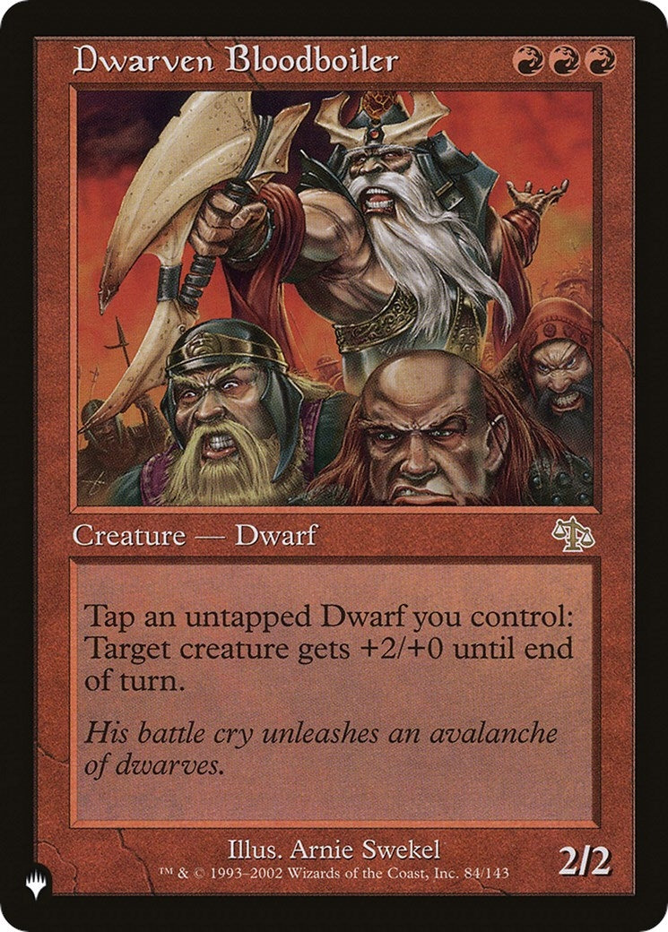 Image for Dwarven Bloodboiler (84/143) - Magic: The Gathering