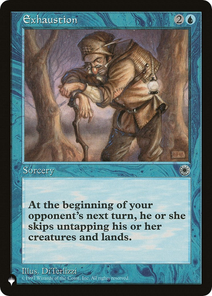 Image for Exhaustion (LIST) - Magic: The Gathering