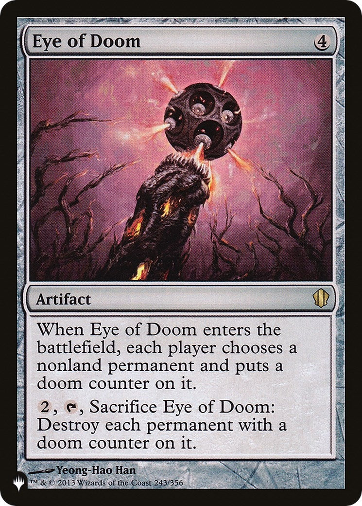 Image for Eye of Doom (243/356) (LIST) - Magic: The Gathering