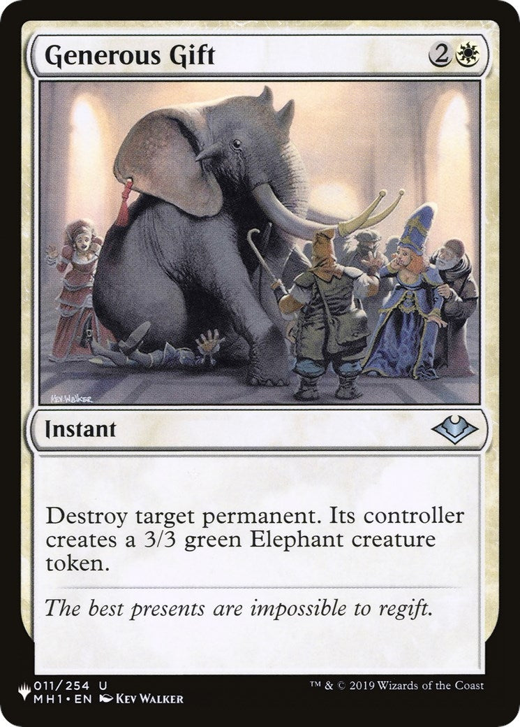 Image for Generous Gift (011/254) (LIST) - Magic: The Gathering