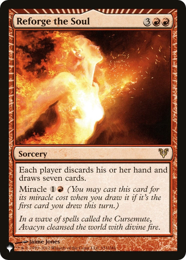 Image for Reforge the Soul (151/244) - Magic: The Gathering