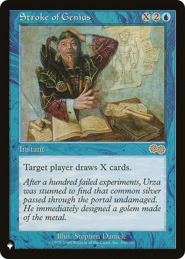 Image for Stroke of Genius (100/350) - Magic: The Gathering