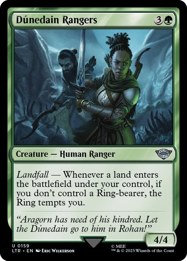 Image for Dunedain Rangers (159) - Magic: The Gathering
