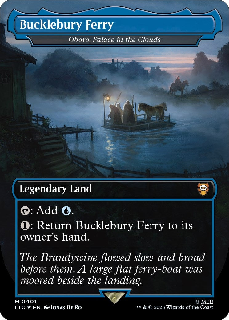 Image for Bucklebury Ferry - Oboro, Palace in the Clouds (Surge Foil) (401) - Magic: The Gathering