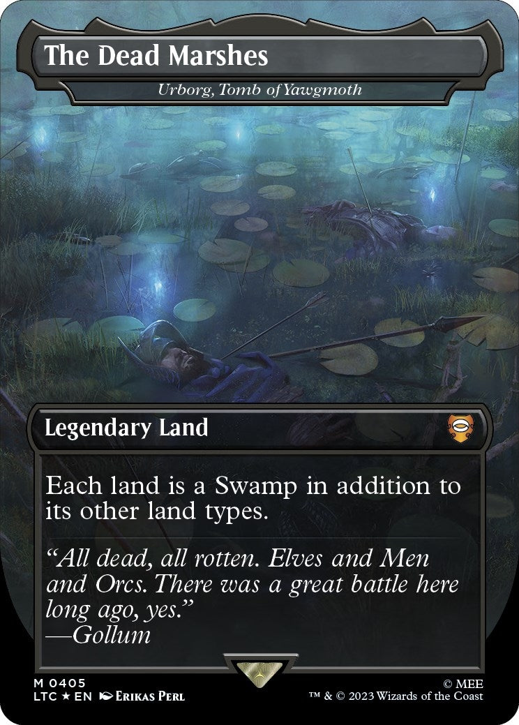 Image for The Dead Marshes - Urborg, Tomb of Yawgmoth (Surge Foil) (405) - Magic: The Gathering