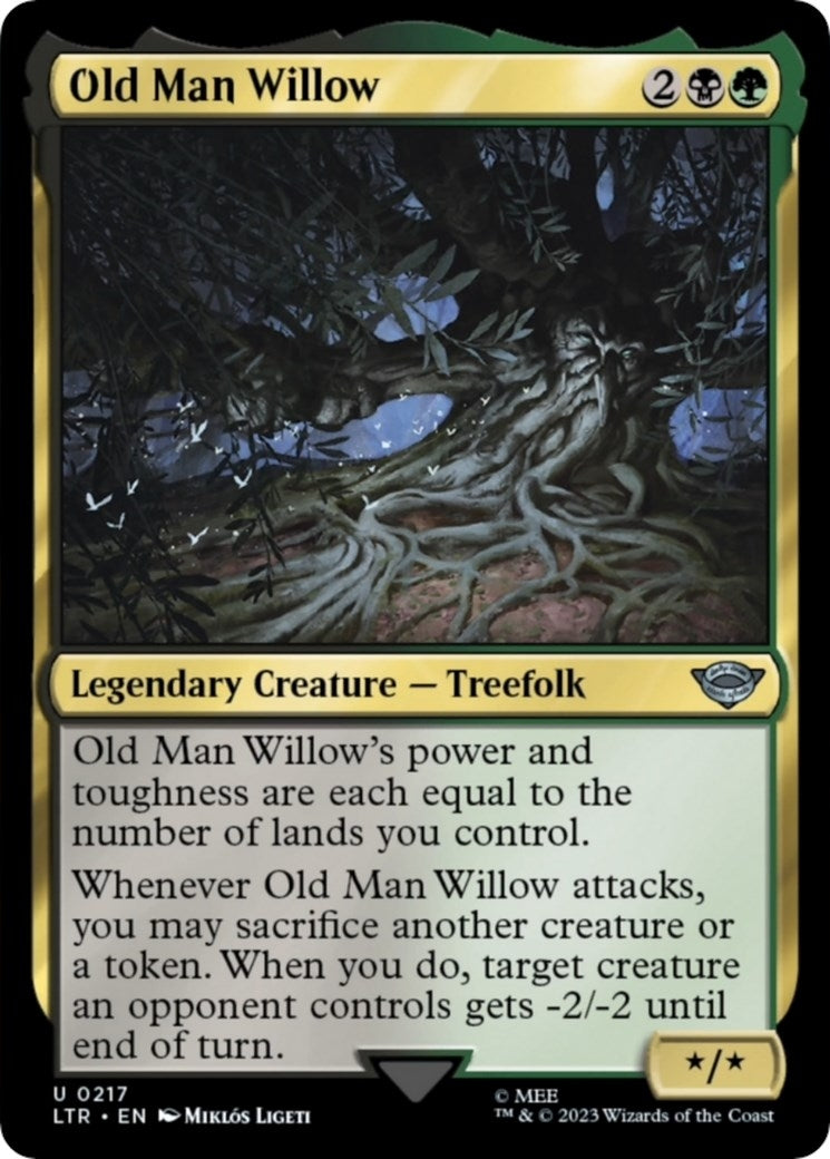 Image for Old Man Willow (217) (LTR) - Magic: The Gathering