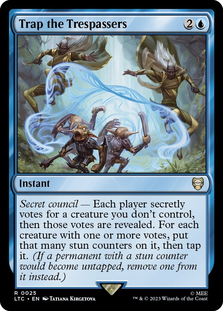 Image for Trap the Trespassers (25) (LTC) - Magic: The Gathering