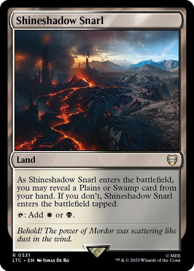 Image for Shineshadow Snarl (331) (LTC) - Magic: The Gathering
