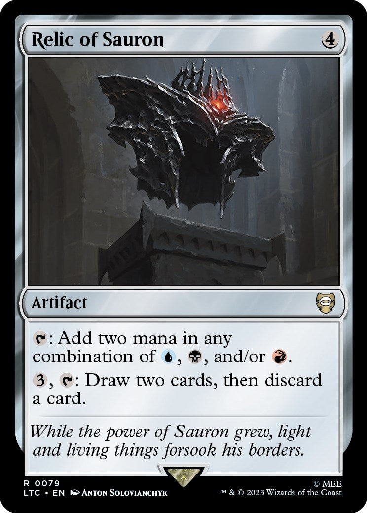 Image for Relic of Sauron (79) (LTC) - Magic: The Gathering