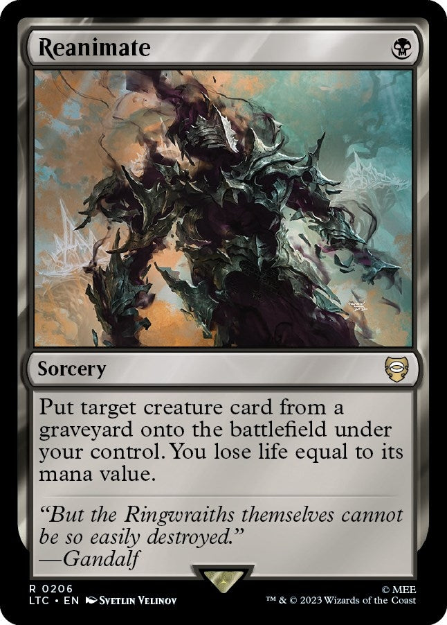 Image for Reanimate (206) - Magic: The Gathering