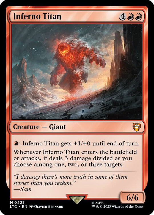 Image for Inferno Titan (223) - Magic: The Gathering