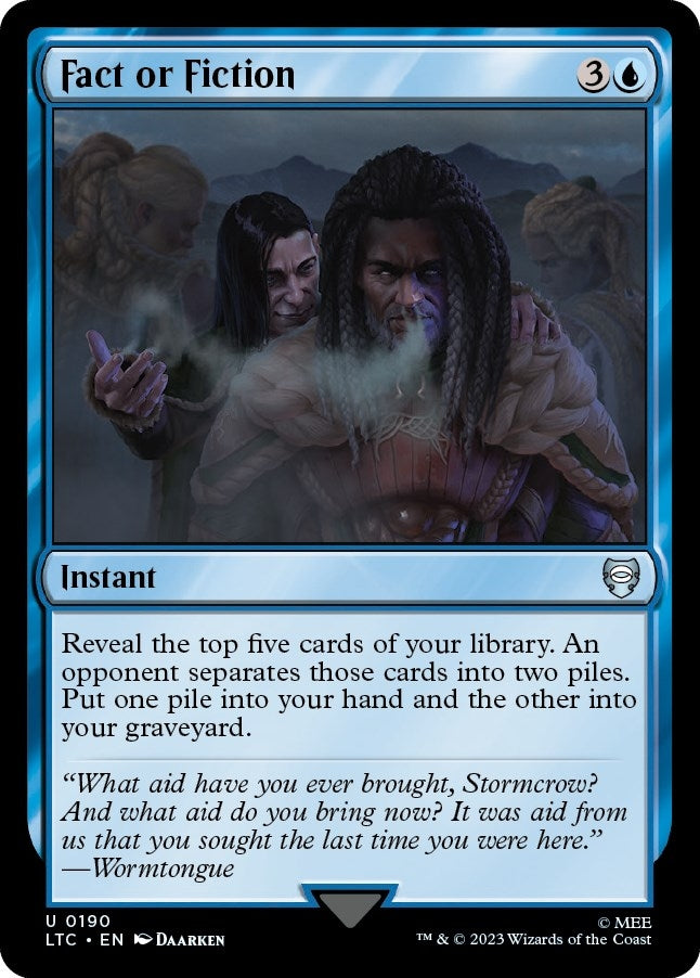 Image for Fact or Fiction (190) - Magic: The Gathering