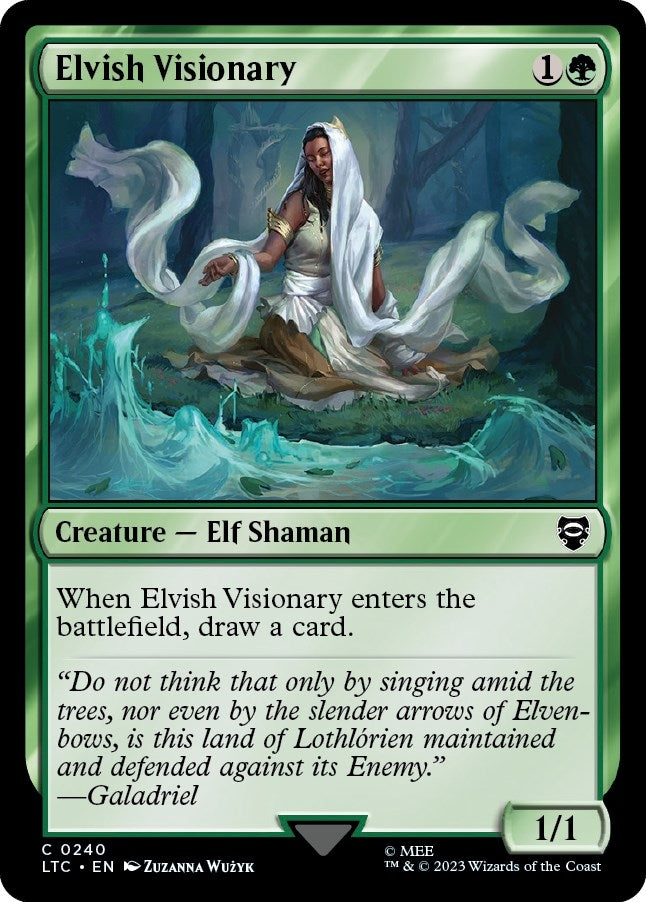 Image for Elvish Visionary (240) - Magic: The Gathering