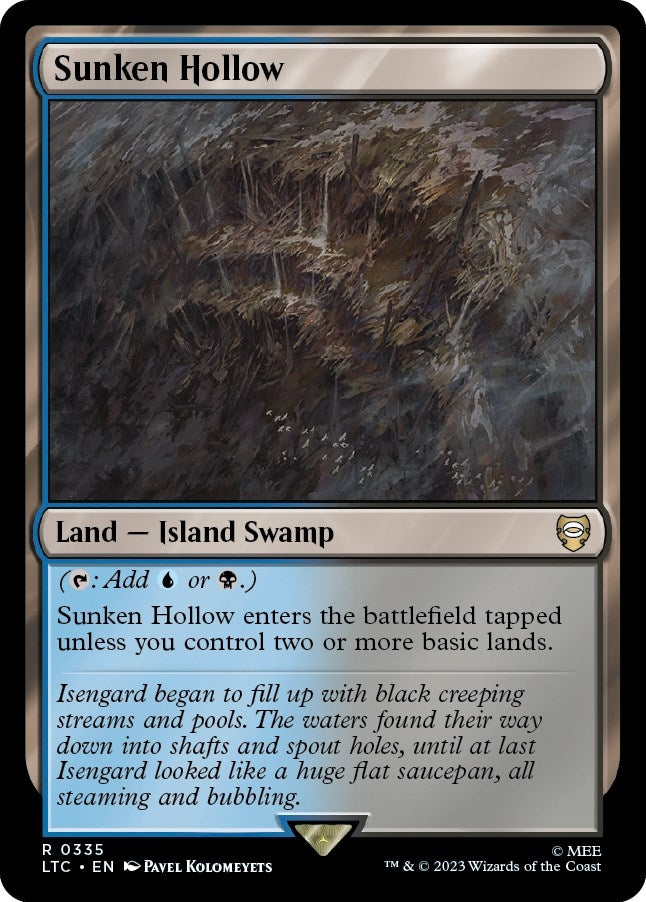 Image for Sunken Hollow (335) - Magic: The Gathering
