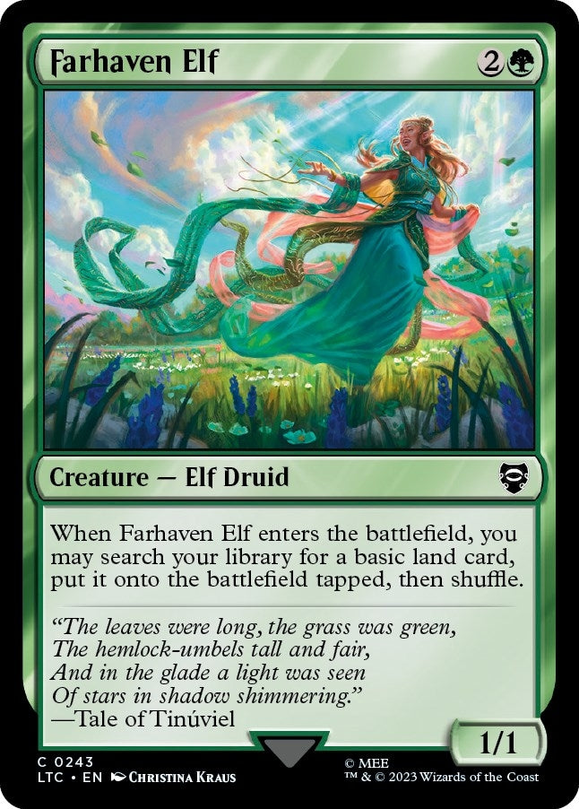 Image for Farhaven Elf (243) - Magic: The Gathering