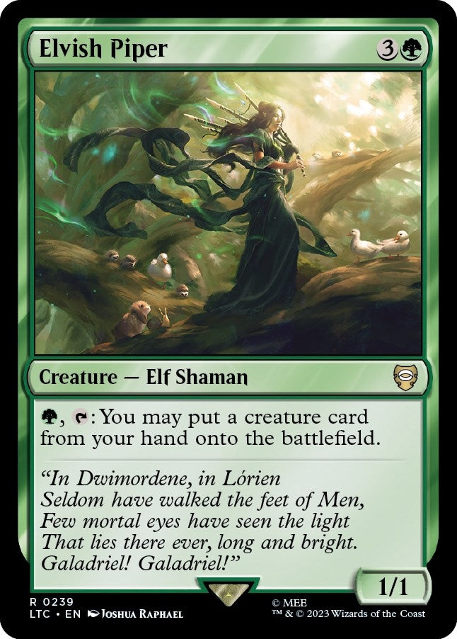 Image for Elvish Piper (239) (LTC) - Magic: The Gathering