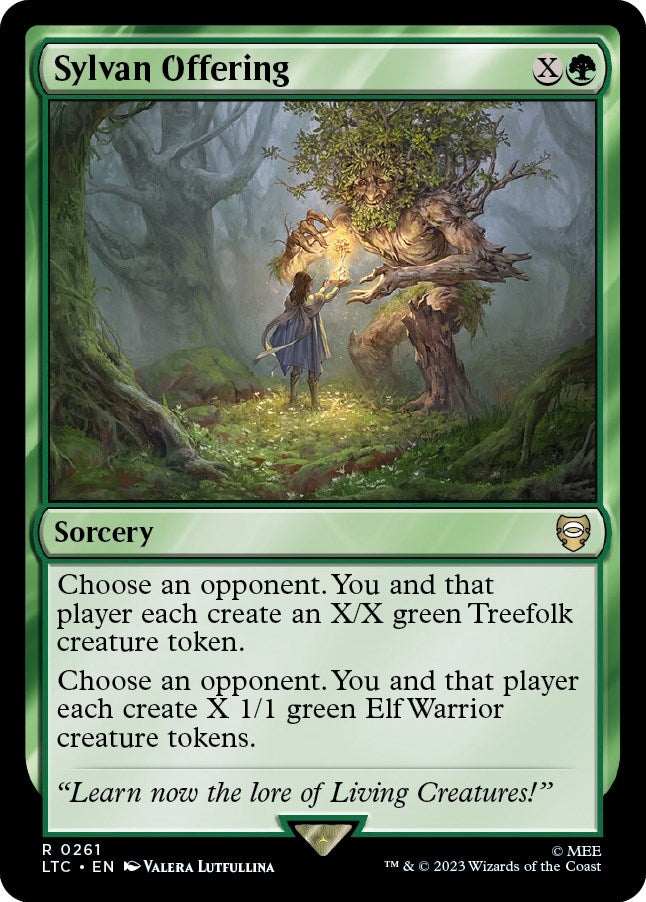 Image for Sylvan Offering (261) - Magic: The Gathering