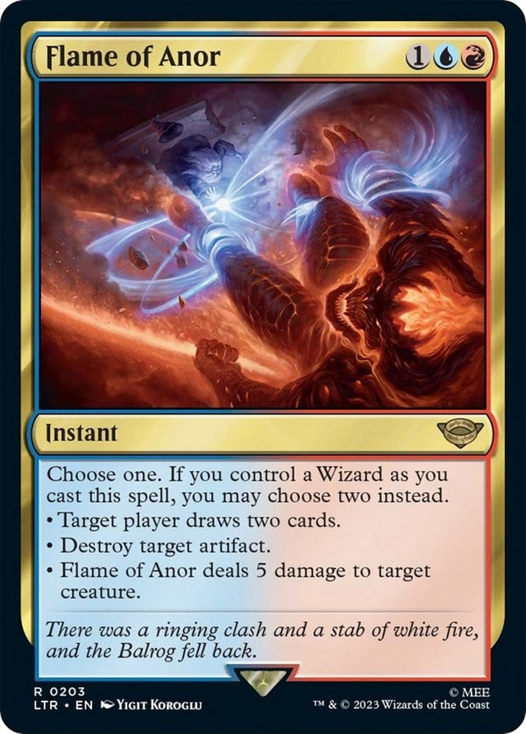 Image for Flame of Anor (203) - Magic: The Gathering