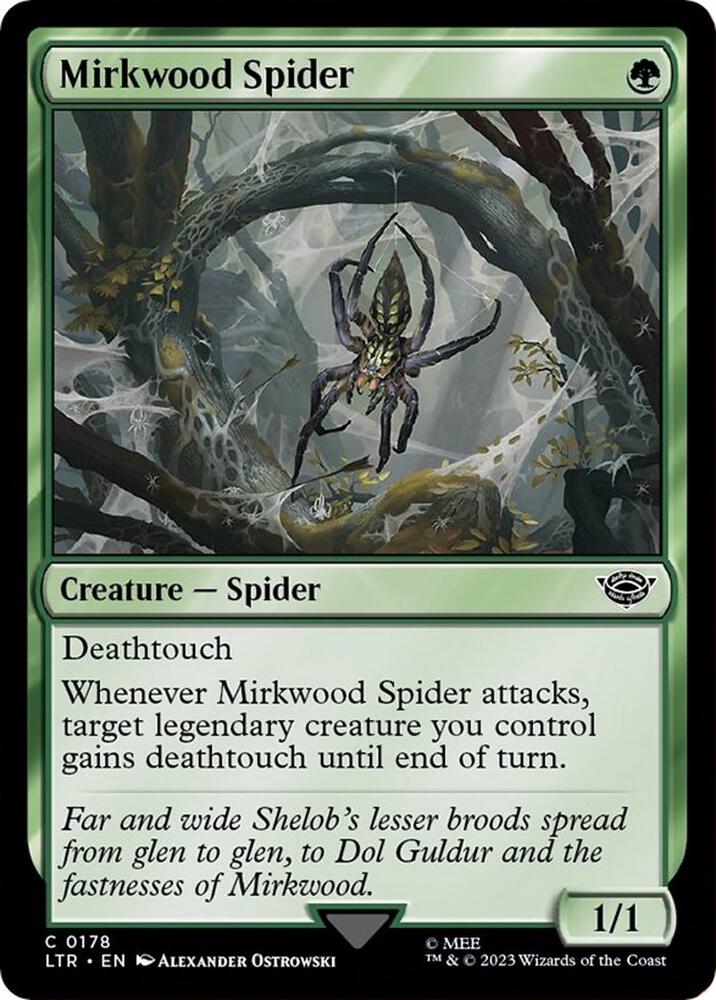 Image for Mirkwood Spider (178) - Magic: The Gathering