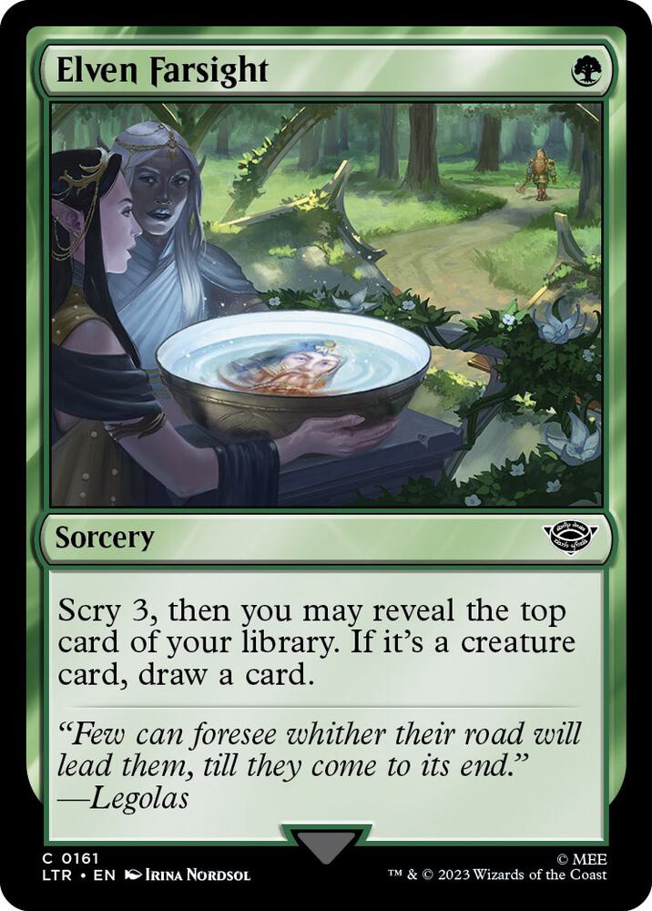 Image for Elven Farsight (161) - Magic: The Gathering
