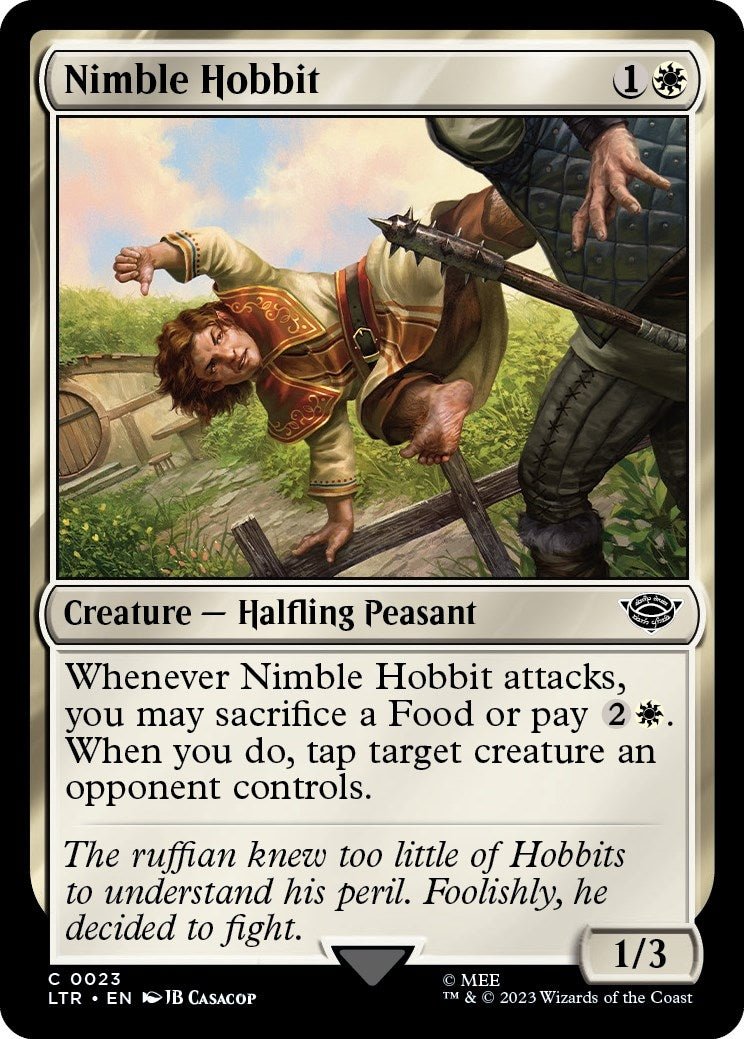 Image for Nimble Hobbit (23) - Magic: The Gathering