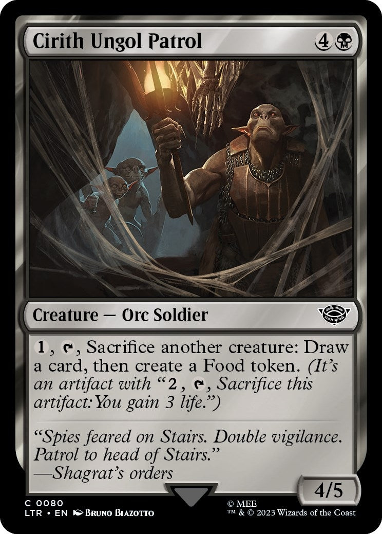 Image for Cirith Ungol Patrol (80) - Magic: The Gathering