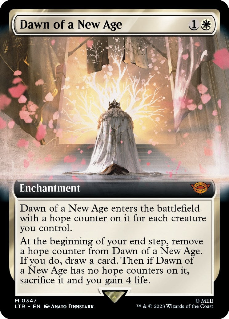 Image for Dawn of a New Age (Extended Art) (347) - Magic: The Gathering