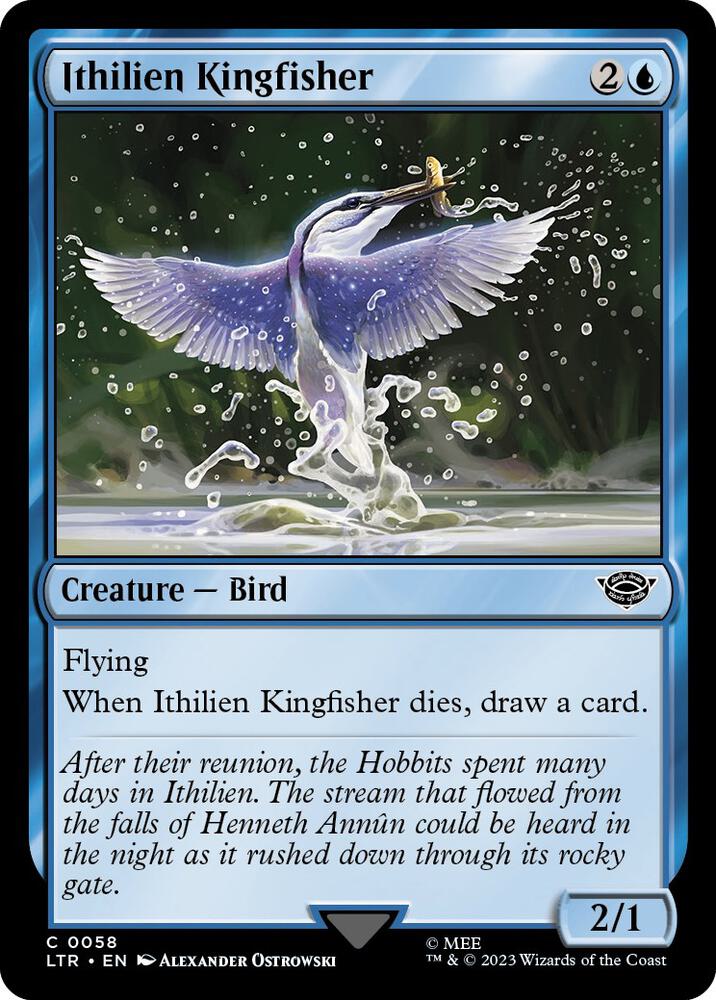 Image for Ithilien Kingfisher (58) - Magic: The Gathering