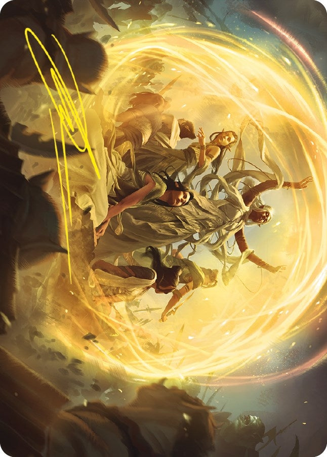 Image for Heroic Intervention Art Card (Gold-Stamped Signature) (73) (ASLTR) - Magic: The Gathering