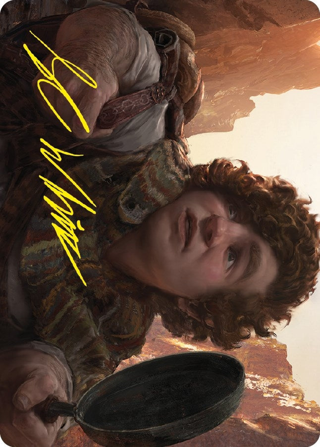 Image for Sam, Loyal Attendant Art Card (Gold-Stamped Signature) (58) - Magic: The Gathering