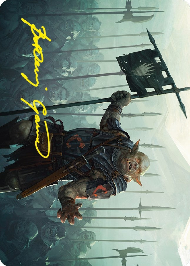 Image for Ugluk of the White Hand Art Card (Gold-Stamped Signature) (27) - Magic: The Gathering