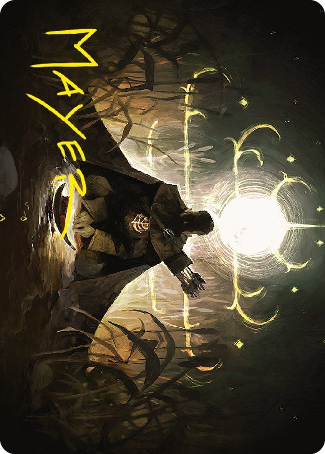 Image for Faramir, Field Commander Art Card (Gold-Stamped Signature) (38) - Magic: The Gathering