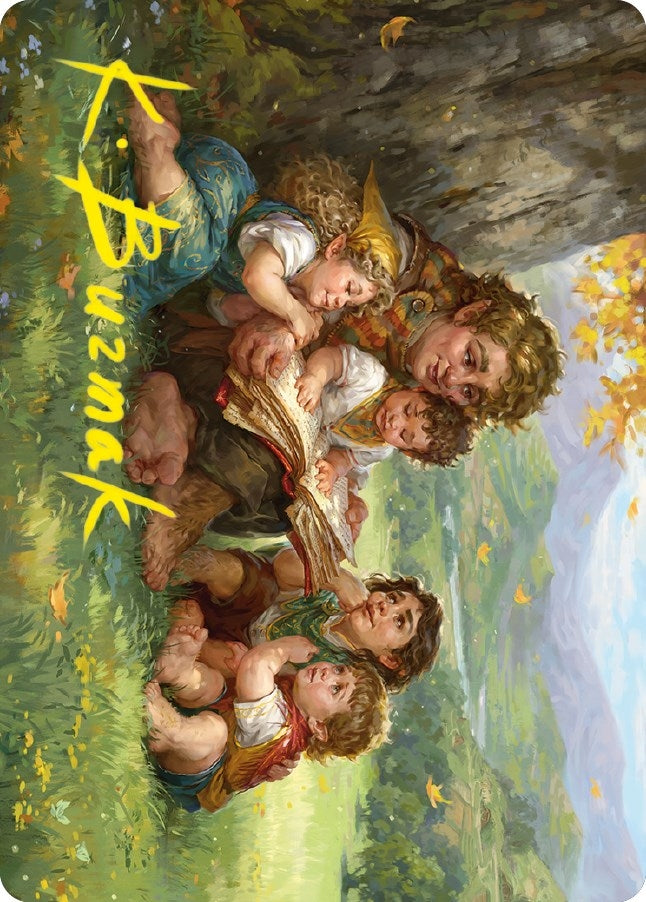 Image for Samwise Gamgee Art Card (19/81) (Gold-Stamped Signature) (19) - Magic: The Gathering