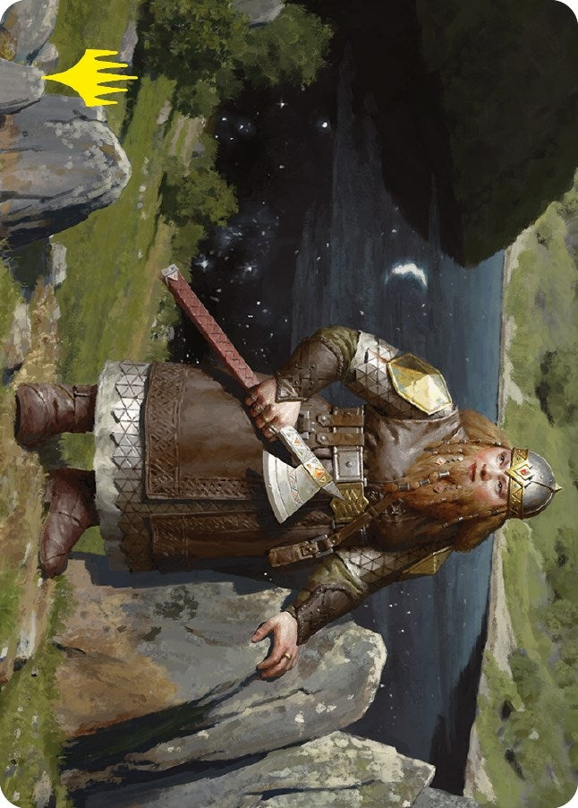 Image for Mirrormere Guardian Art Card (Gold-Stamped Signature) (12) (ASLTR) - Magic: The Gathering