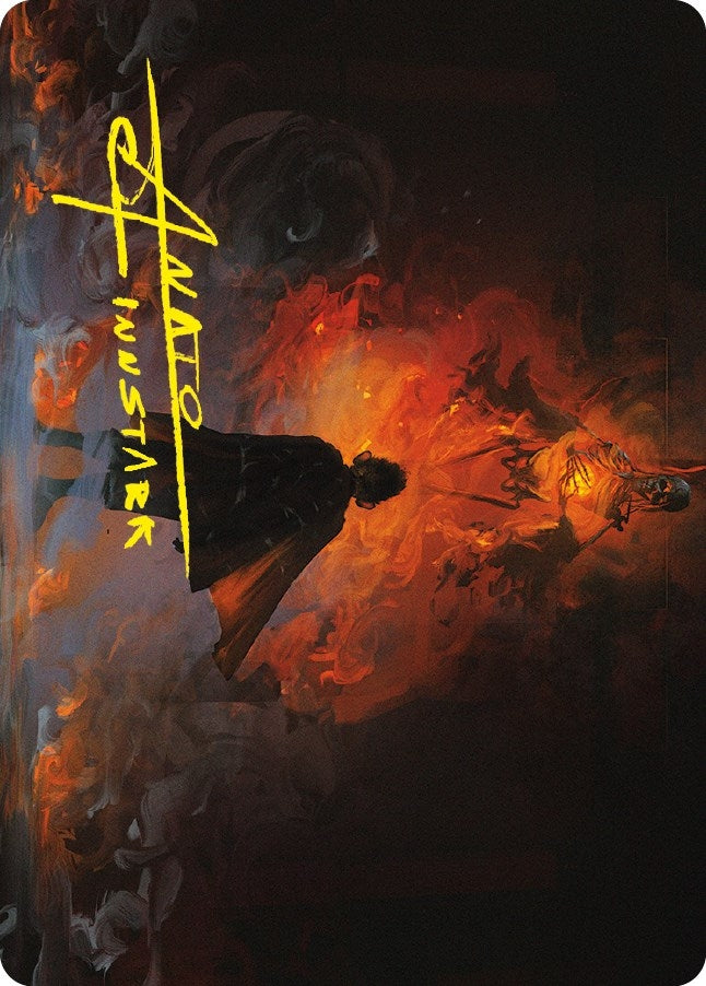 Image for Pippin, Guard of the Citadel Art Card (Gold-Stamped Signature) (51) - Magic: The Gathering