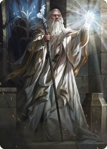 Image for Gandalf the White Art Card (3) - Magic: The Gathering