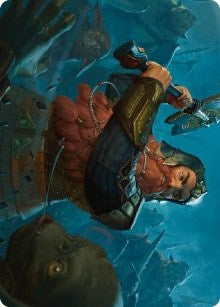 Image for Gimli, Counter of Kills Art Card (10/81) (10) - Magic: The Gathering