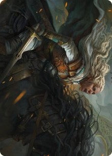 Image for Eowyn, Fearless Knight Art Card (15) (ASLTR) - Magic: The Gathering