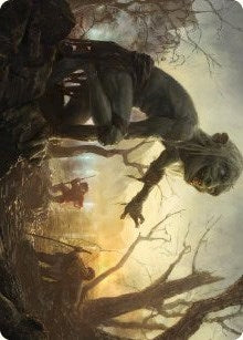 Image for Smeagol, Helpful Guide Art Card (24) (ASLTR) - Magic: The Gathering